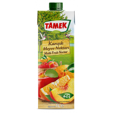 MIXED FRUIT NECTAR/JUICE/DRINK 1 LTR TAMEK (TURKISH)